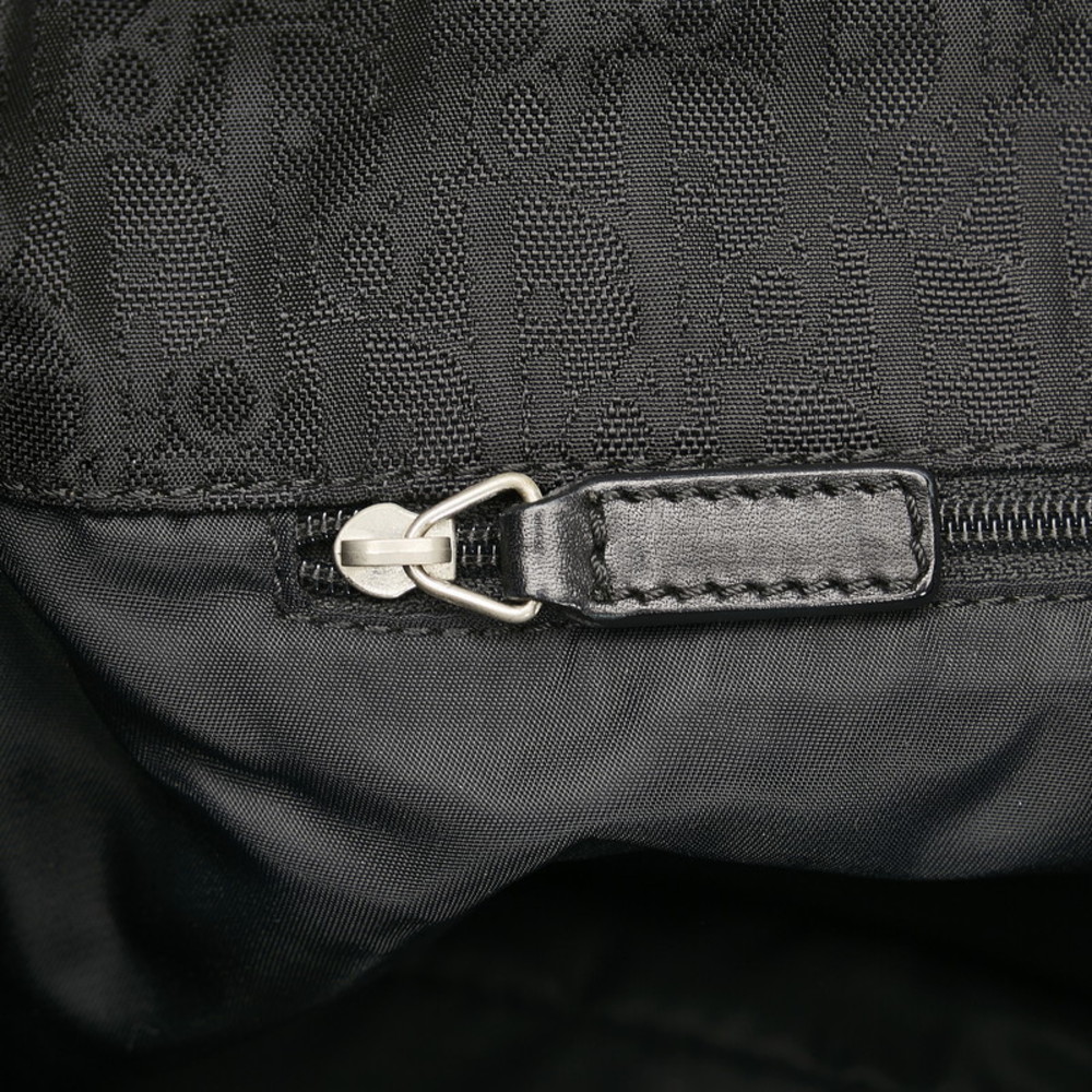 Dior Trotter Diorissimo Handbag Tote Bag Canvas Leather Black - Picture 5 of 7